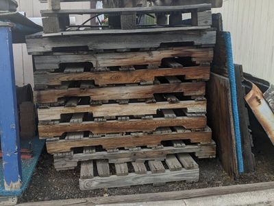 Used Wooden Pallets for DIY Projects or Shipping - Various Conditions