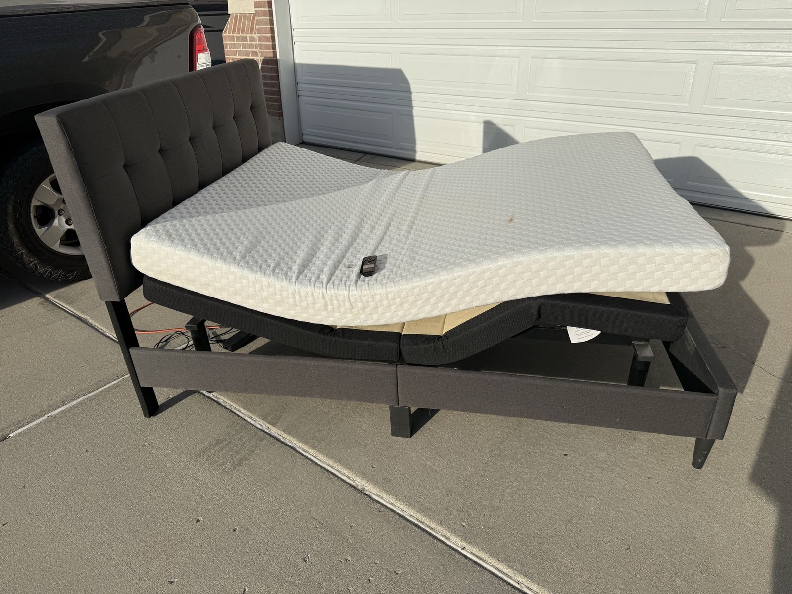 Complete Adjustable Full Bed Setup