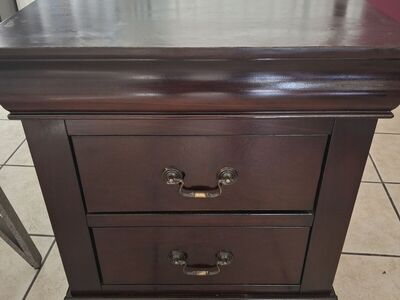 pine wood night stand/preston