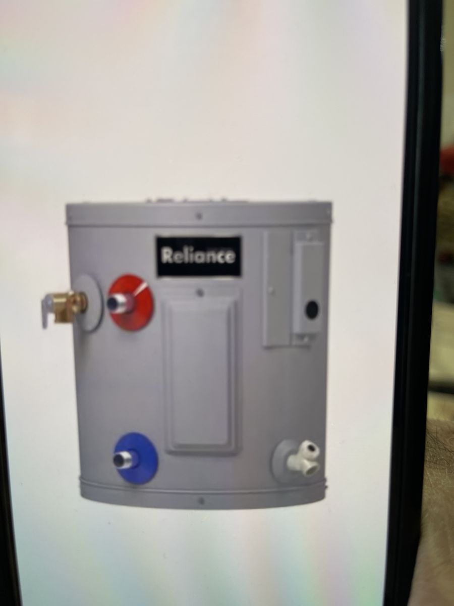 Reliance 6 Gallon Electric Water Heater