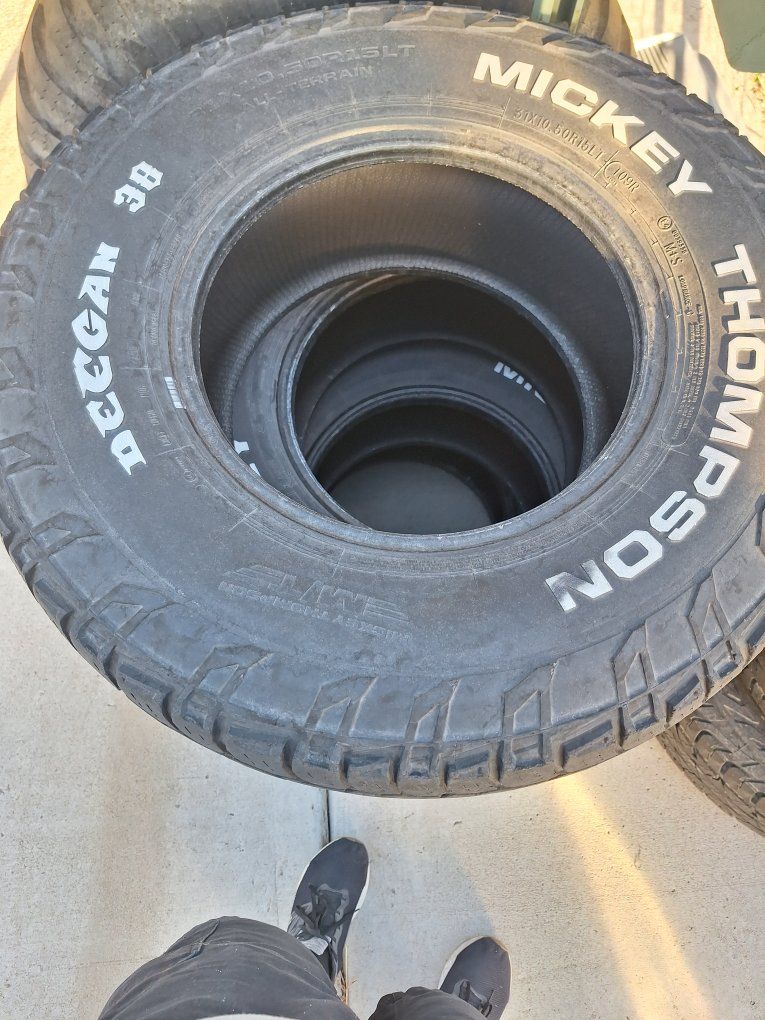 Mickey Thompson Deegan 38 31X10.50R15LT All-Terrain Tires (Set of 4) great offroad tire for sandrails.
