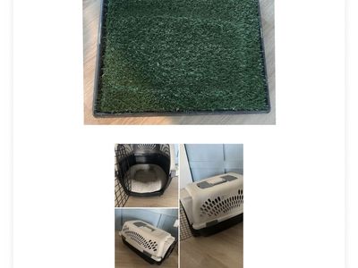 Dog Kennel And Puppy Training Pad/Grass