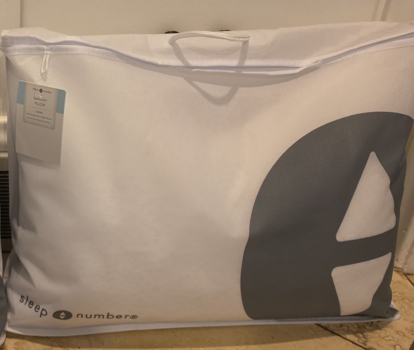 Sleep Number Comfort Fit Pillow Curved Standard