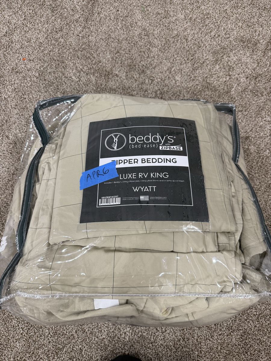 Beddys RV KING Wyatt Zipbase cotton