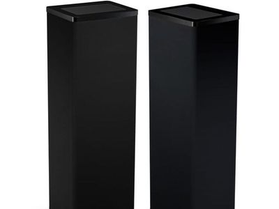 Vandersteen 4 Speaker Set (includes pair of loudspeakers w/stands, center channel, and sub) in black