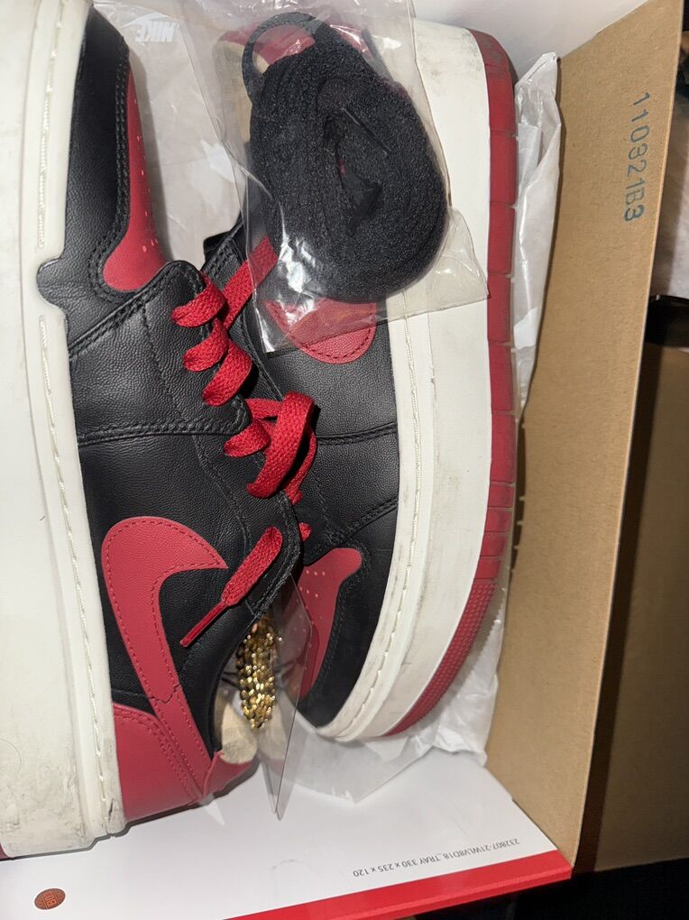 Jordan 1 Bred Elevate 11 Womens / 9.5 mens