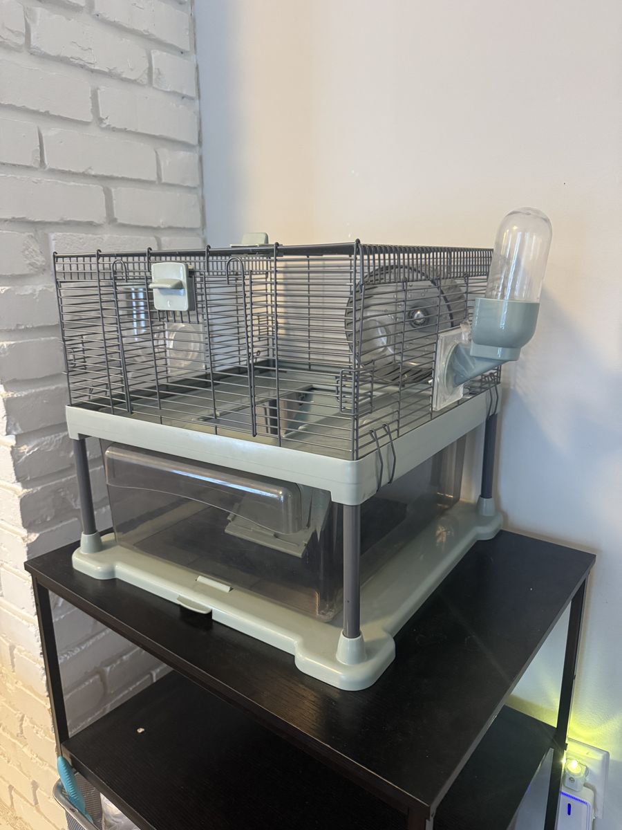 Hamster Cage and Supplies