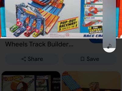 Hot wheels race track