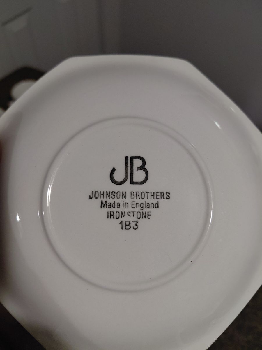 Johnson Brothers Heritage White Ironstone Tea Set