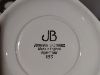 Johnson Brothers Heritage White Ironstone Tea Set