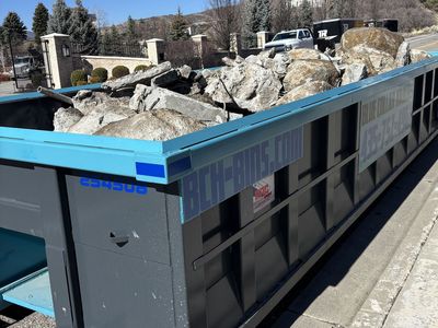 20 Yard CONCRETE Dumpsters!!!