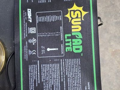 SunPad Lite Single Tray Seedling Heat Mat 17 Watts 8.875" x 18.5" Indoor Use
