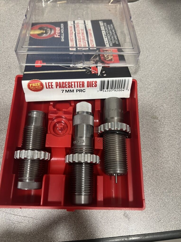Lee Pacesetter 3-Die Set 7mm PRC
