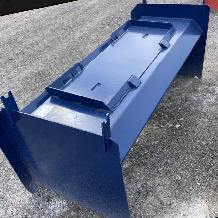 8 ft Snow Plow Pusher Bucket