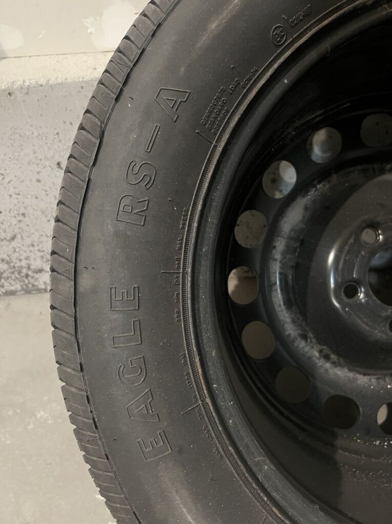225/60/R18 Tire and Wheel