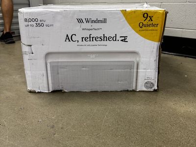 NEW Windmill Smart Window Air Conditioner with WhisperTech - 8,000 BTU Model 08W2Wi