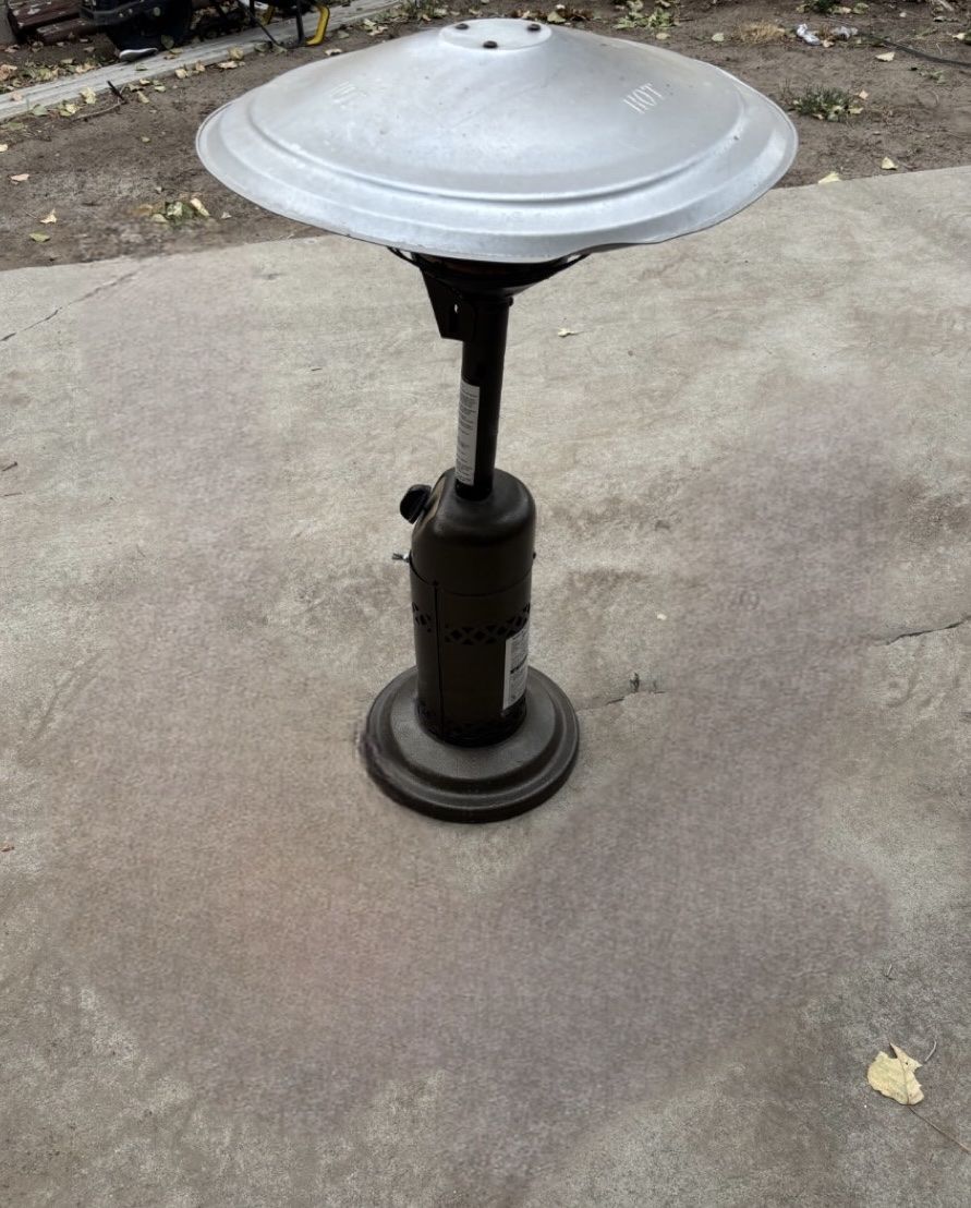 Outdoor Tabletop Propane Patio Heater