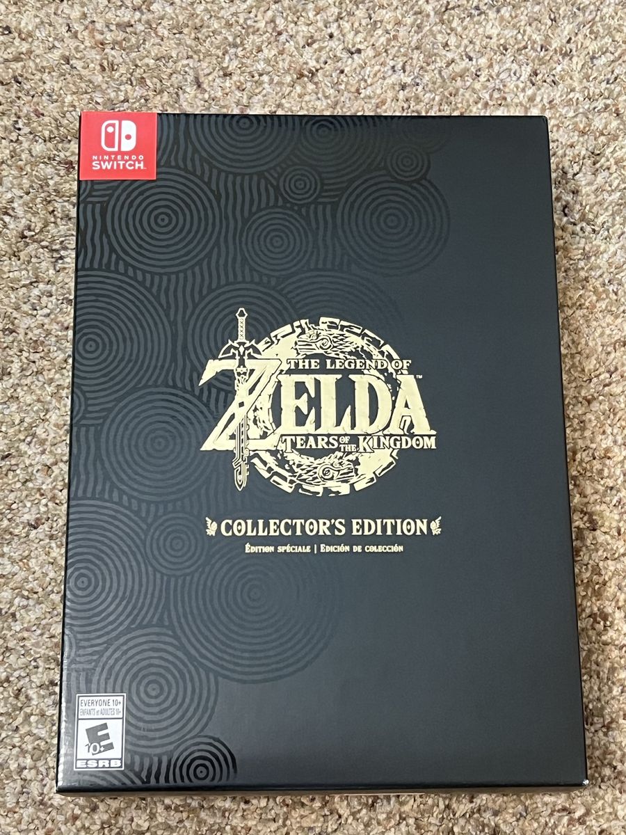 The Legend of Zelda Tears of the Kingdom Collectors Items only for Nintendo Switch / Nintendo Switch 2
