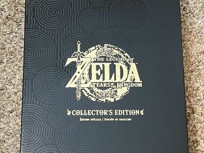 The Legend of Zelda Tears of the Kingdom Collectors Items only for Nintendo Switch / Nintendo Switch 2