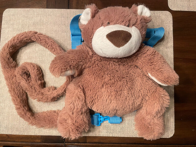 Teddy Bear Backpack Toddler Safety Harness Plush by Animal Planet