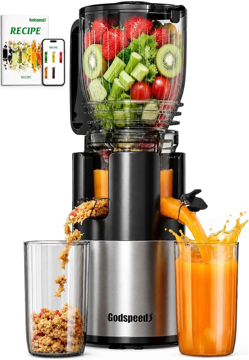 *New* Cold Press Slow Juicer - Extra Wide Chute