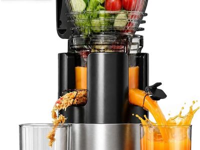 *New* Cold Press Slow Juicer - Extra Wide Chute