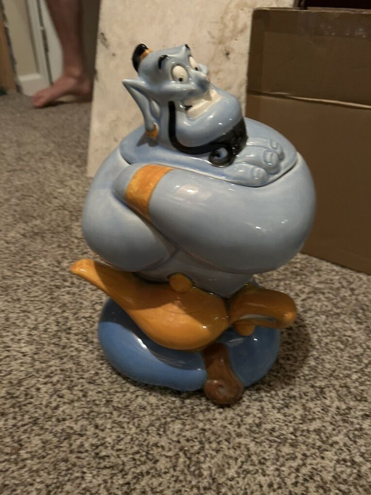 Disney Aladdin Genie Cookie Jar