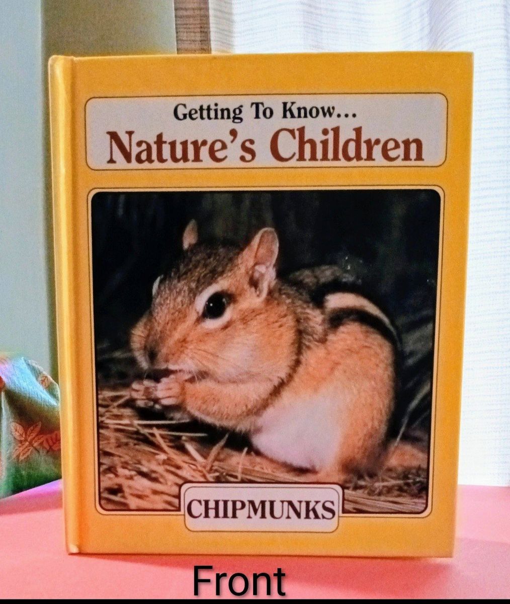 Getting to Know Nature's Children: Chipmunks / Beavers Kids Educational Book 1 Used