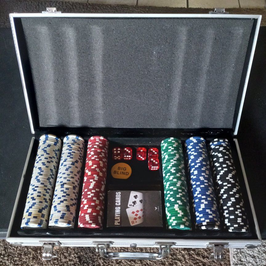 poker set witch case