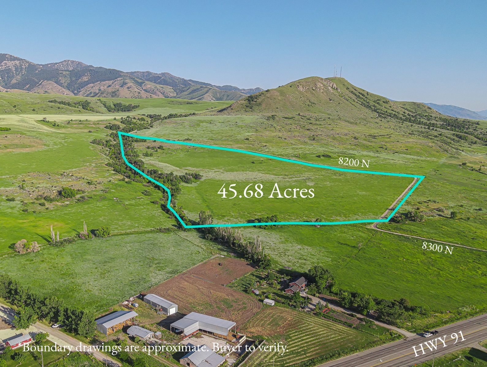 Build your dream home on 45.68 acres of fantastic horse property in Richmond, Utah!