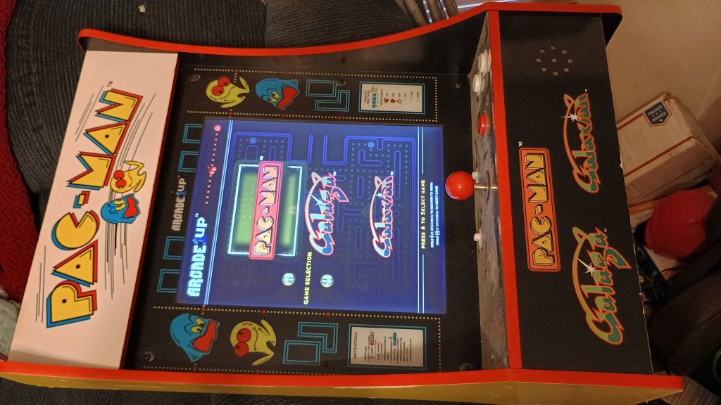 Arcade1Up Pac-Man / Galaga / Galaxian Partycade Hanging Arcade Cabinet