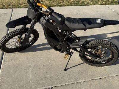E-ride Pro SS Electric Dirt Bike - Upgraded Rims, Tires, Brakes, Seat, Handlebars, Pegs