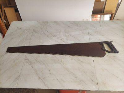 vintage ice saw