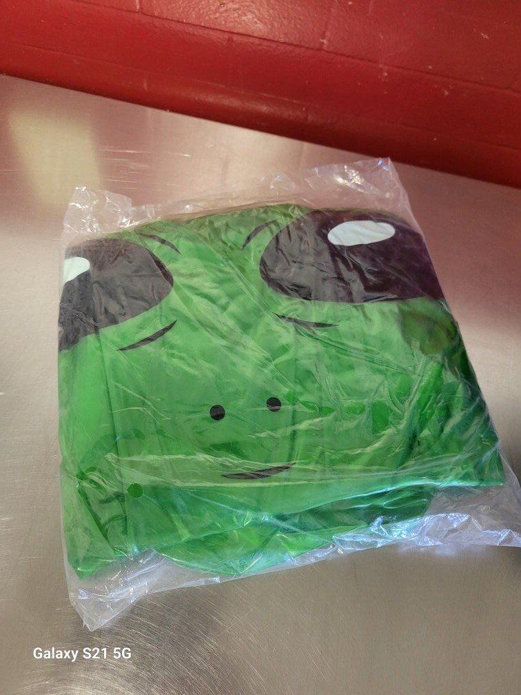 Alien Inflatable Blow Up ~ Green