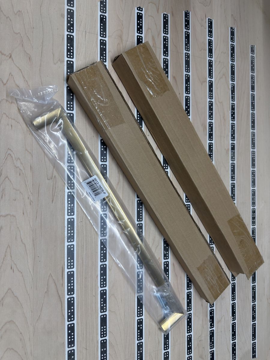 Berenson 18" Metro Appliance Pull - Modern Brushed Gold (New)