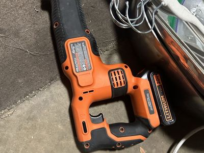Black & Decker 20V Cordless Reciprocating Saw