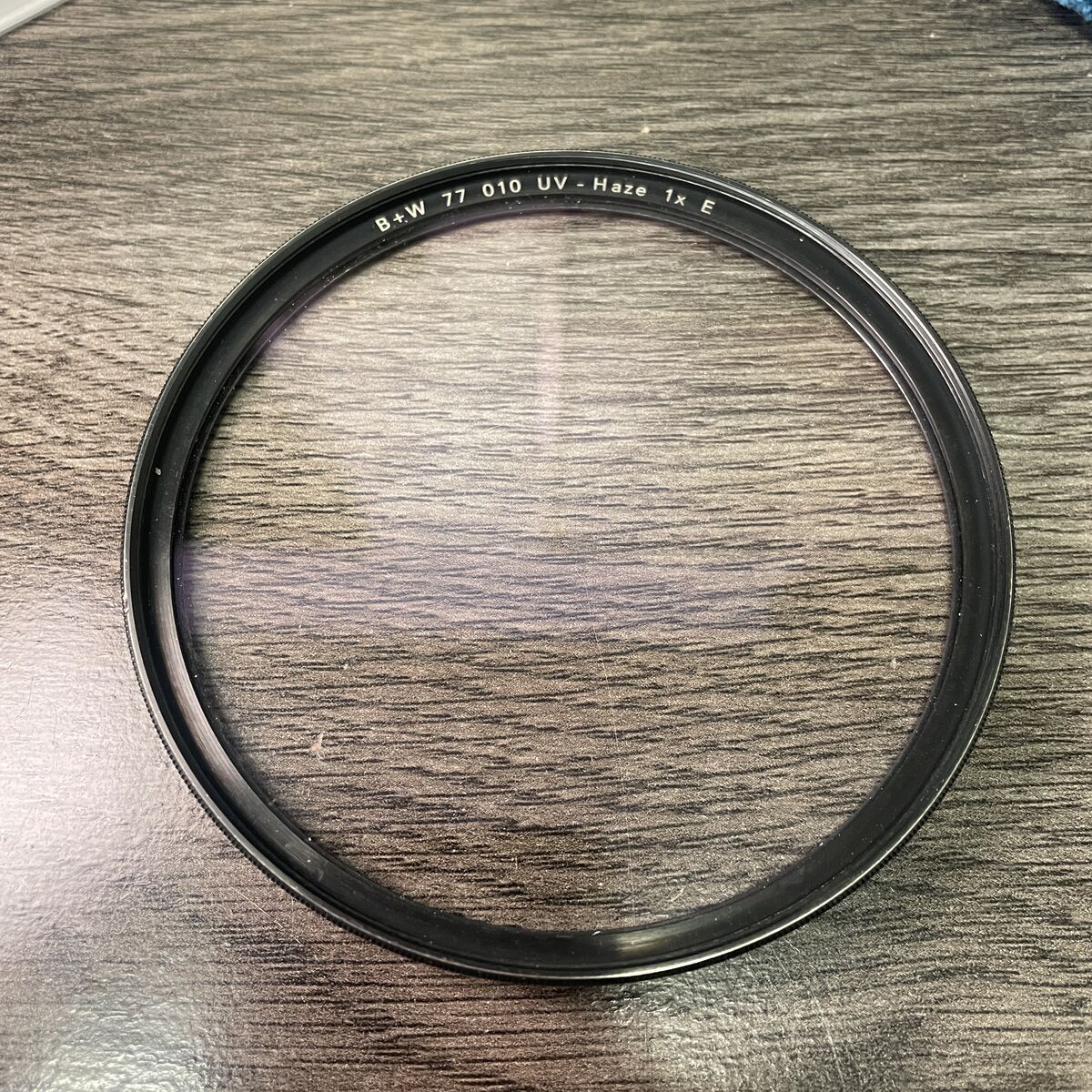 B+W 77mm 010 UV - Haze 1x E Camera Lens Filter