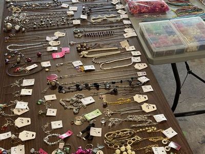 HUGE Jewelry Reseller Lot + Tons of Beads & Supplies $300 TAKES ALL!