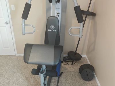 FREE Gold's Gym XR-45 Weight System