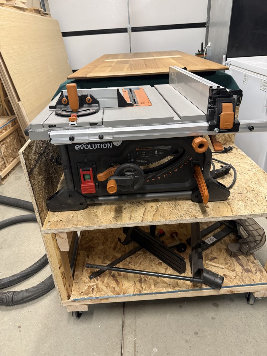 Evolution Jobsite Table Saw