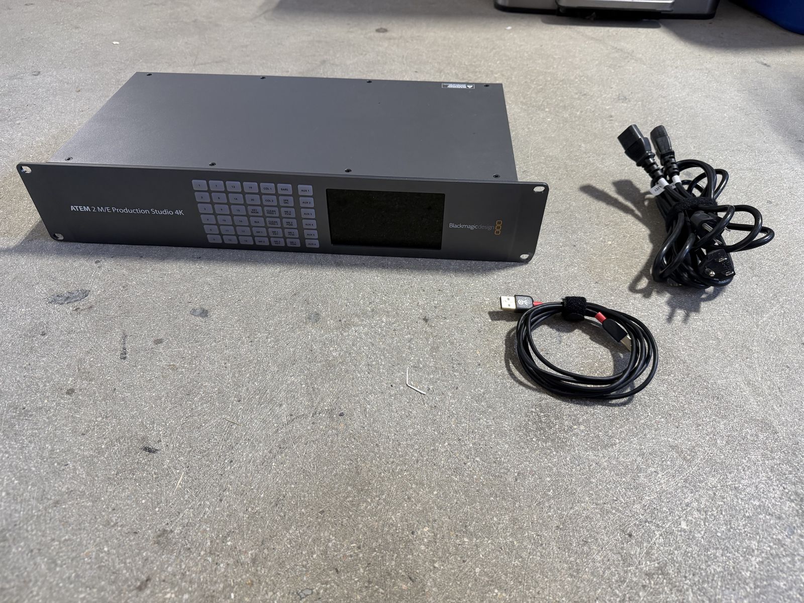 Blackmagic ATEM 2 M/E Production Studio 4K — Live Multicam Switcher (20 Input)