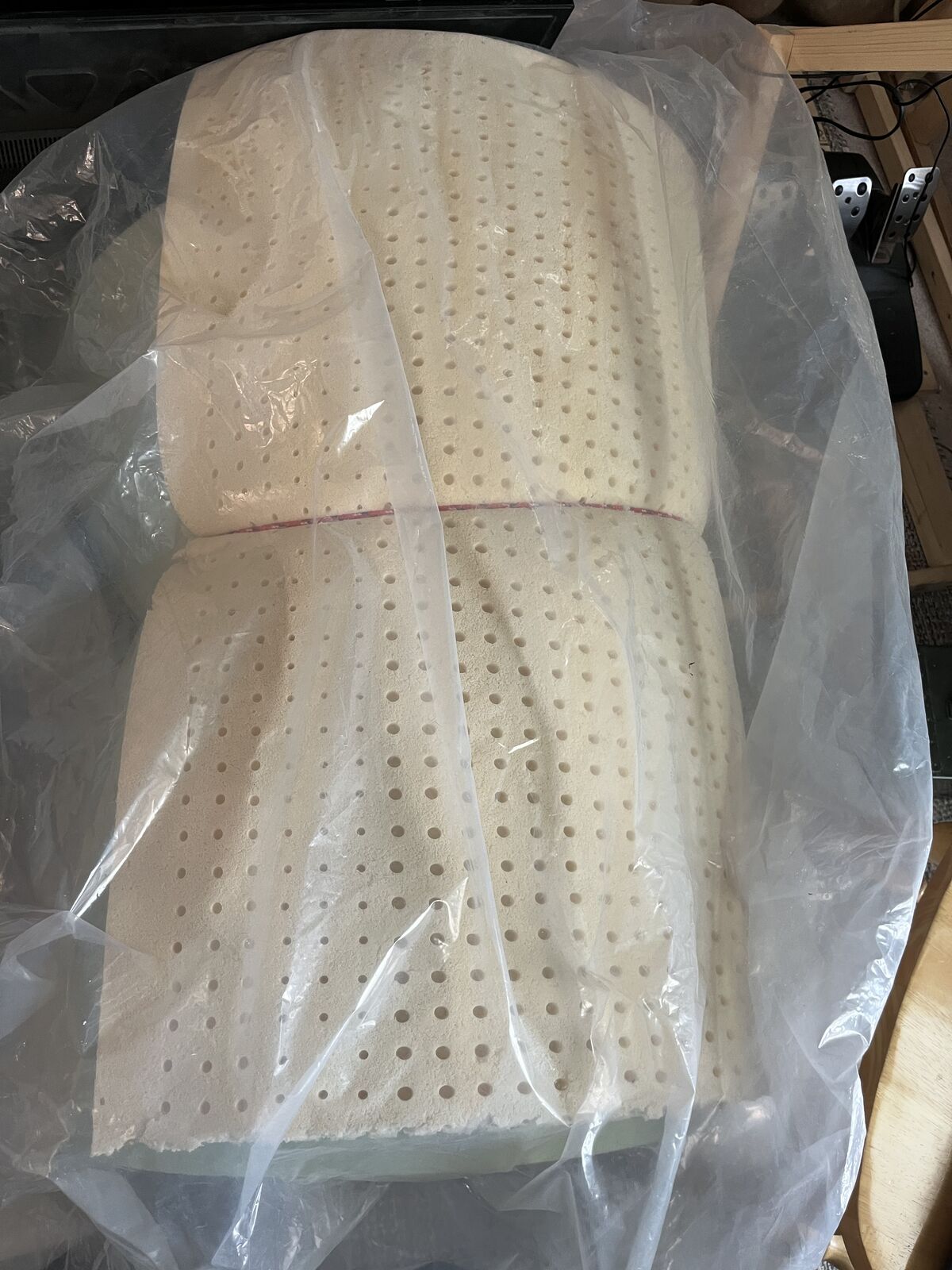 3" Twin Natural Latex Foam Mattress Topper – Medium Density, Breathable, Hypoallergenic