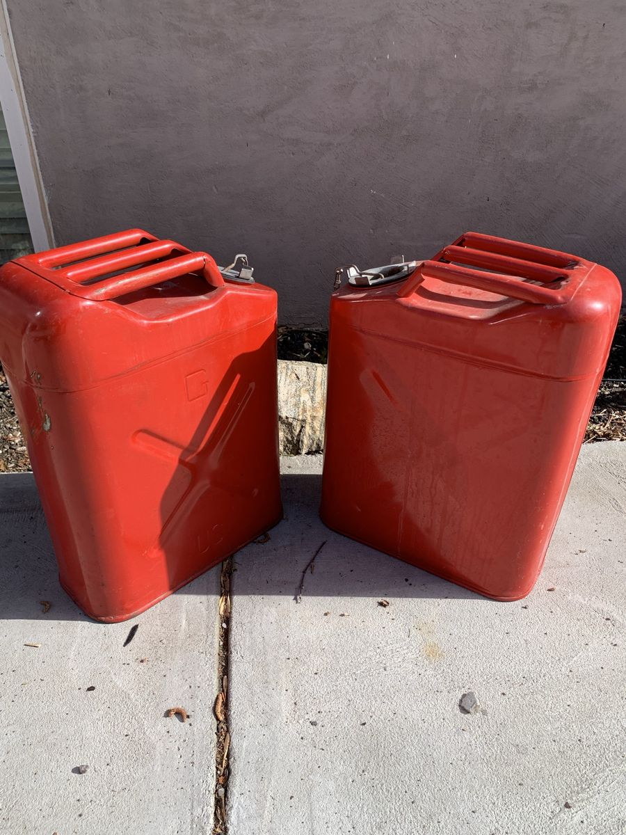 Vintage Jerry Cans