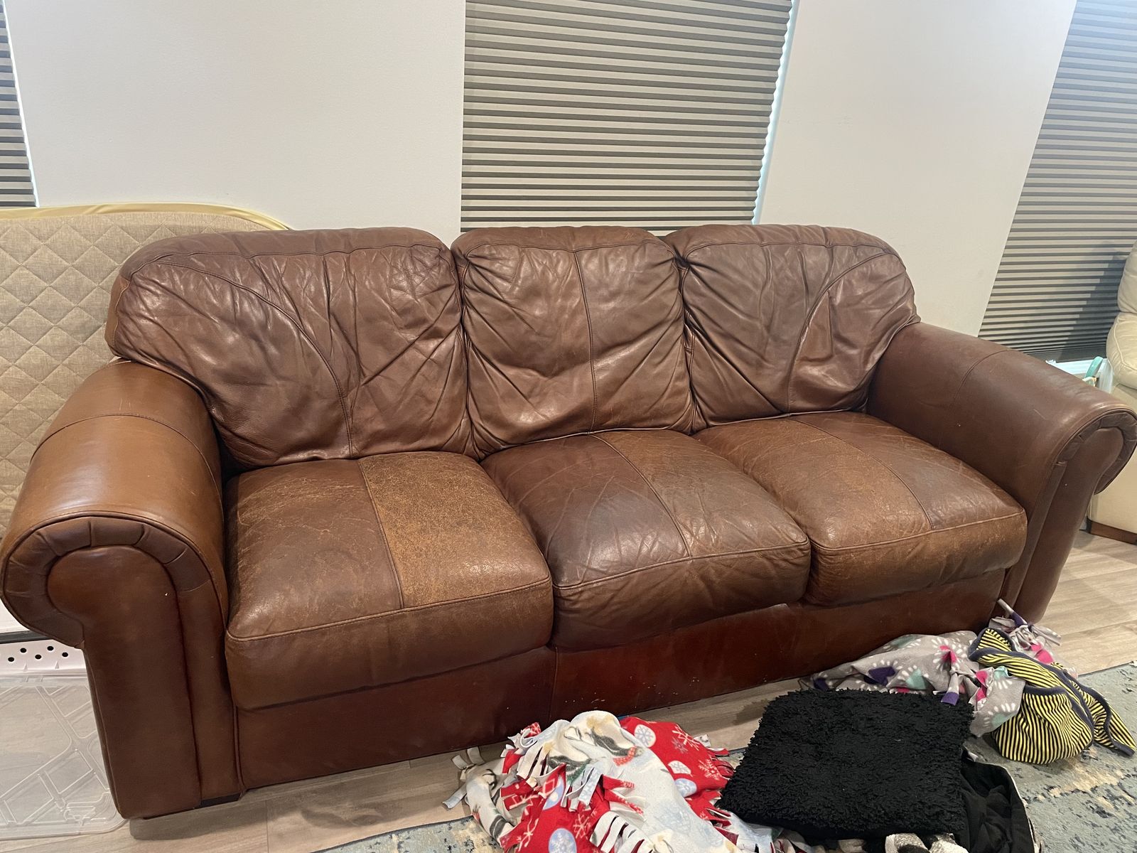 Free leather couch