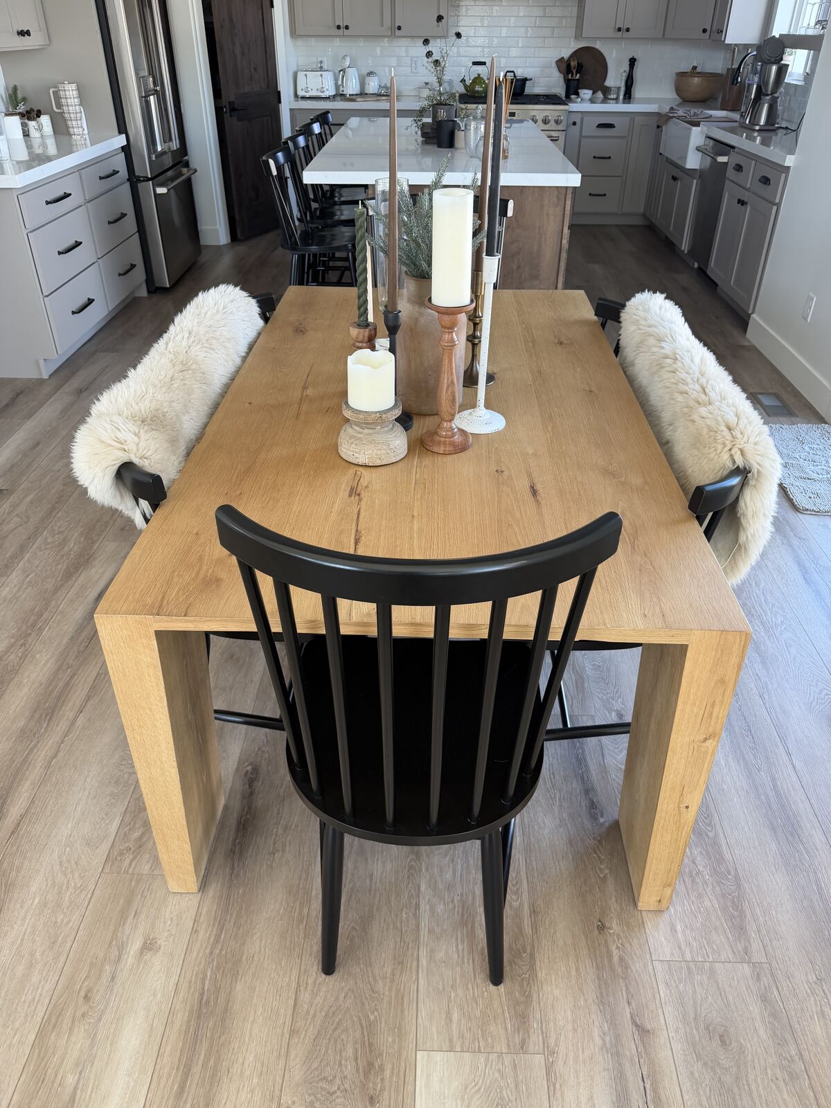 Restoration Hardware 6ft dining table