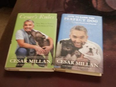 Dog training books, set of 2