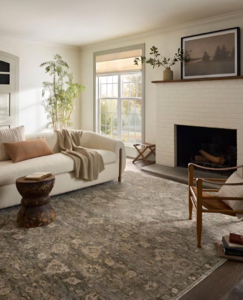Loloi Magnolia Home Junie Lagoon/Natural 7'-10" x 10'-2" Area Rug