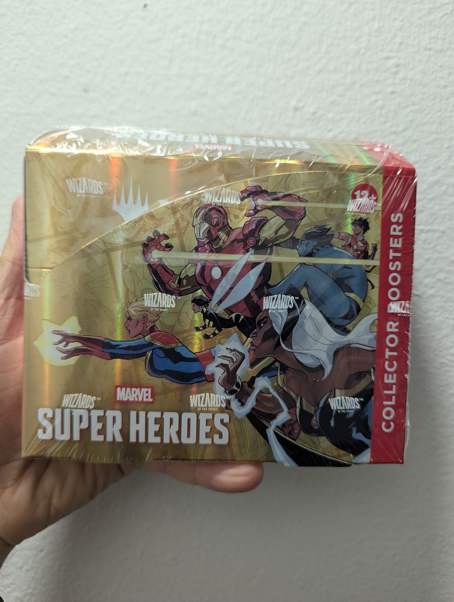 Marvel Superheros Collector Booster Box MTG Magic
