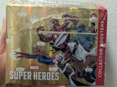 Marvel Superheros Collector Booster Box MTG Magic