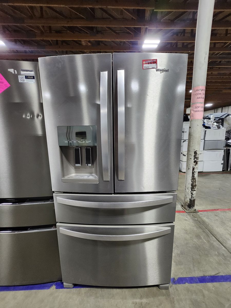 Whirlpool Stainless Steel French Door Refrigerator w/ warranty